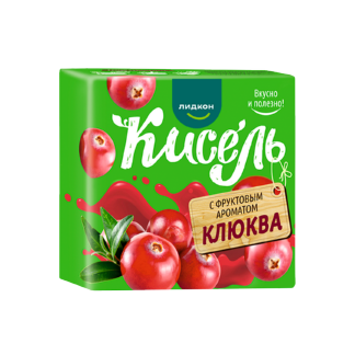 Кисель с фруктовым ароматом «Клюква»
