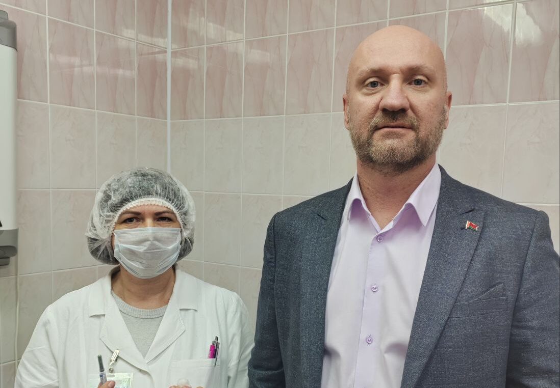 Работники ОАО «Лидапищеконцентраты» присоединились к сезонной вакцинации против гриппа